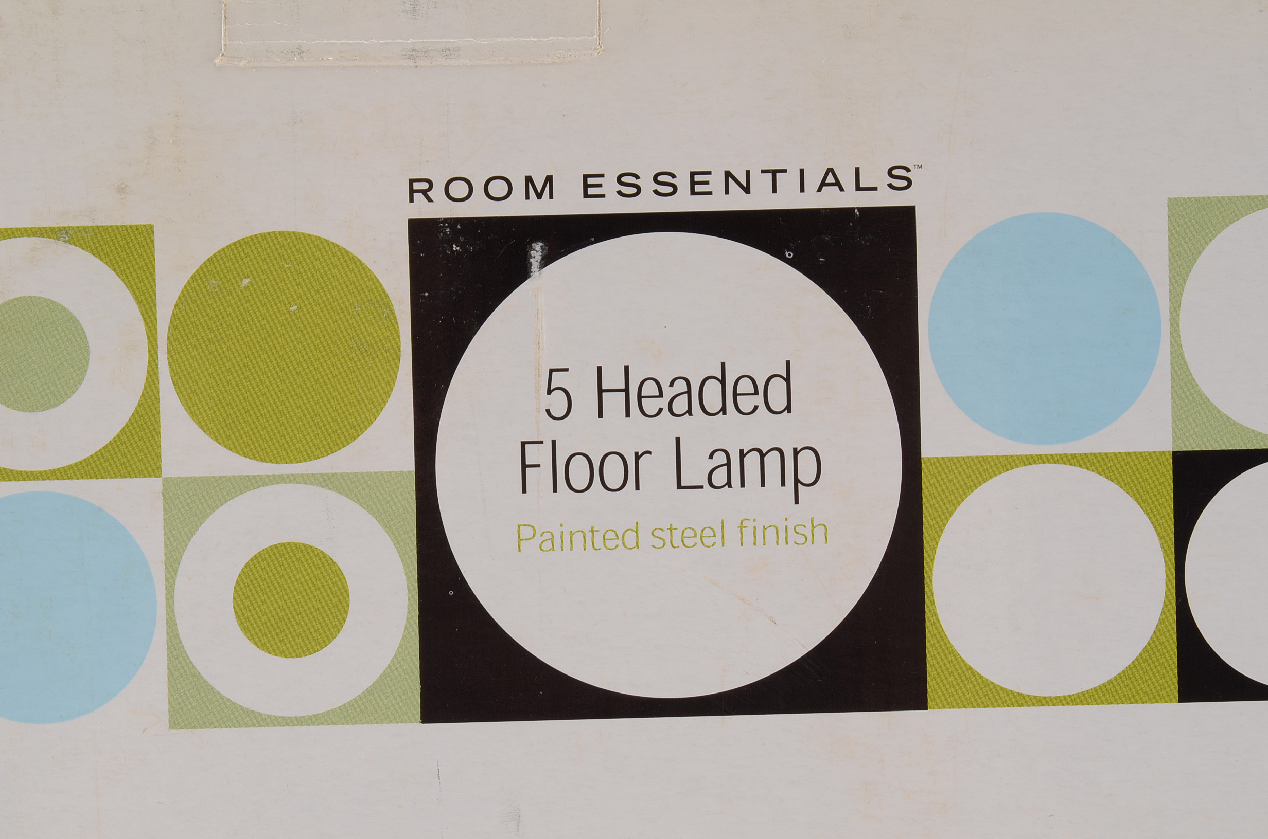 Eleven Curtain Panels and a Floor Lamp