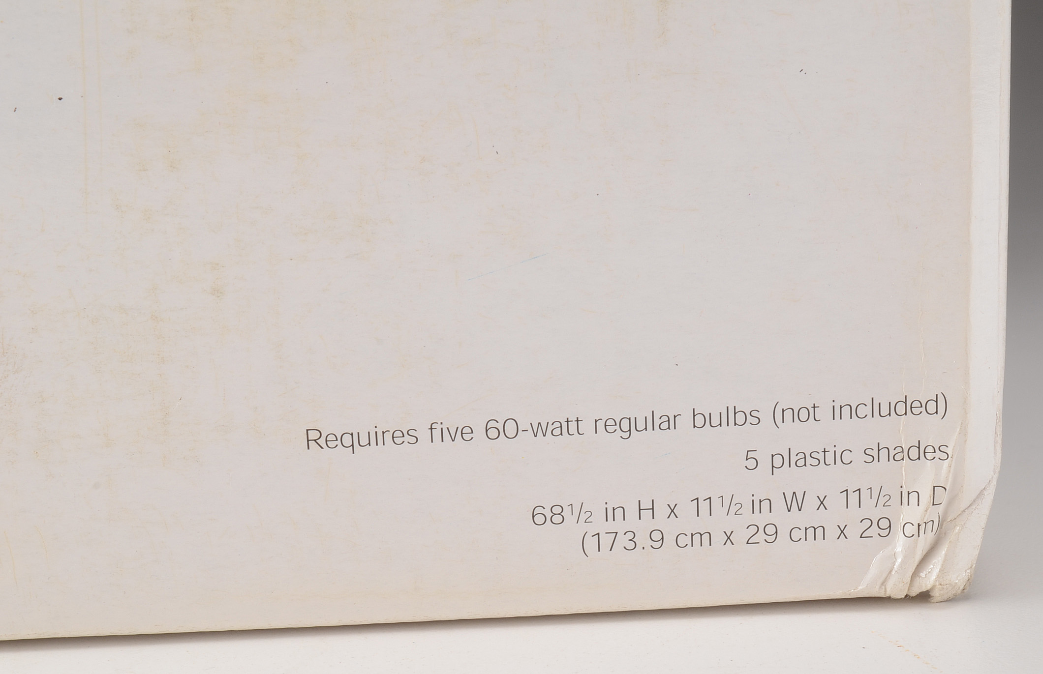 Eleven Curtain Panels and a Floor Lamp