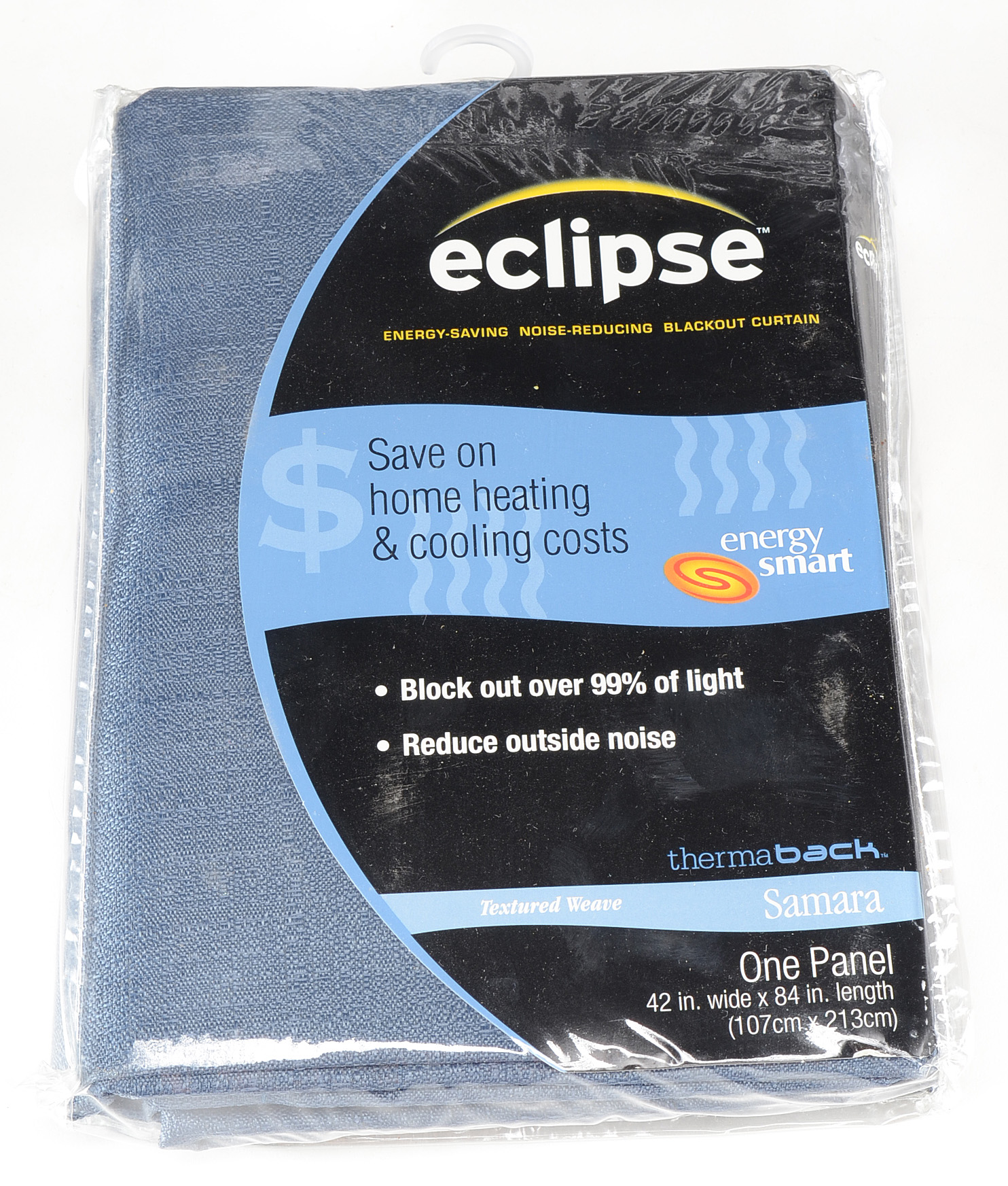 Eleven Curtain Panels and a Floor Lamp