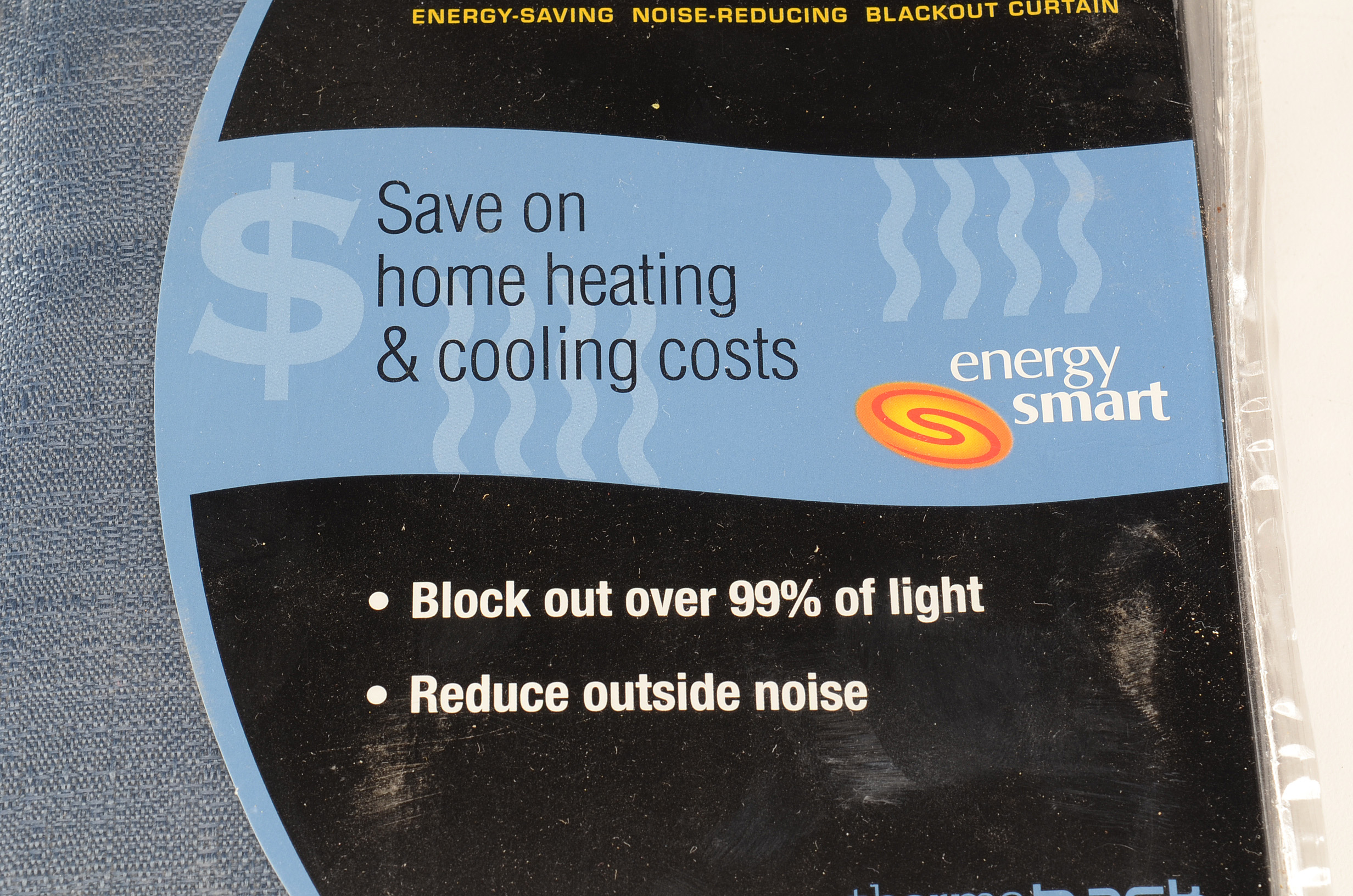 Eleven Curtain Panels and a Floor Lamp