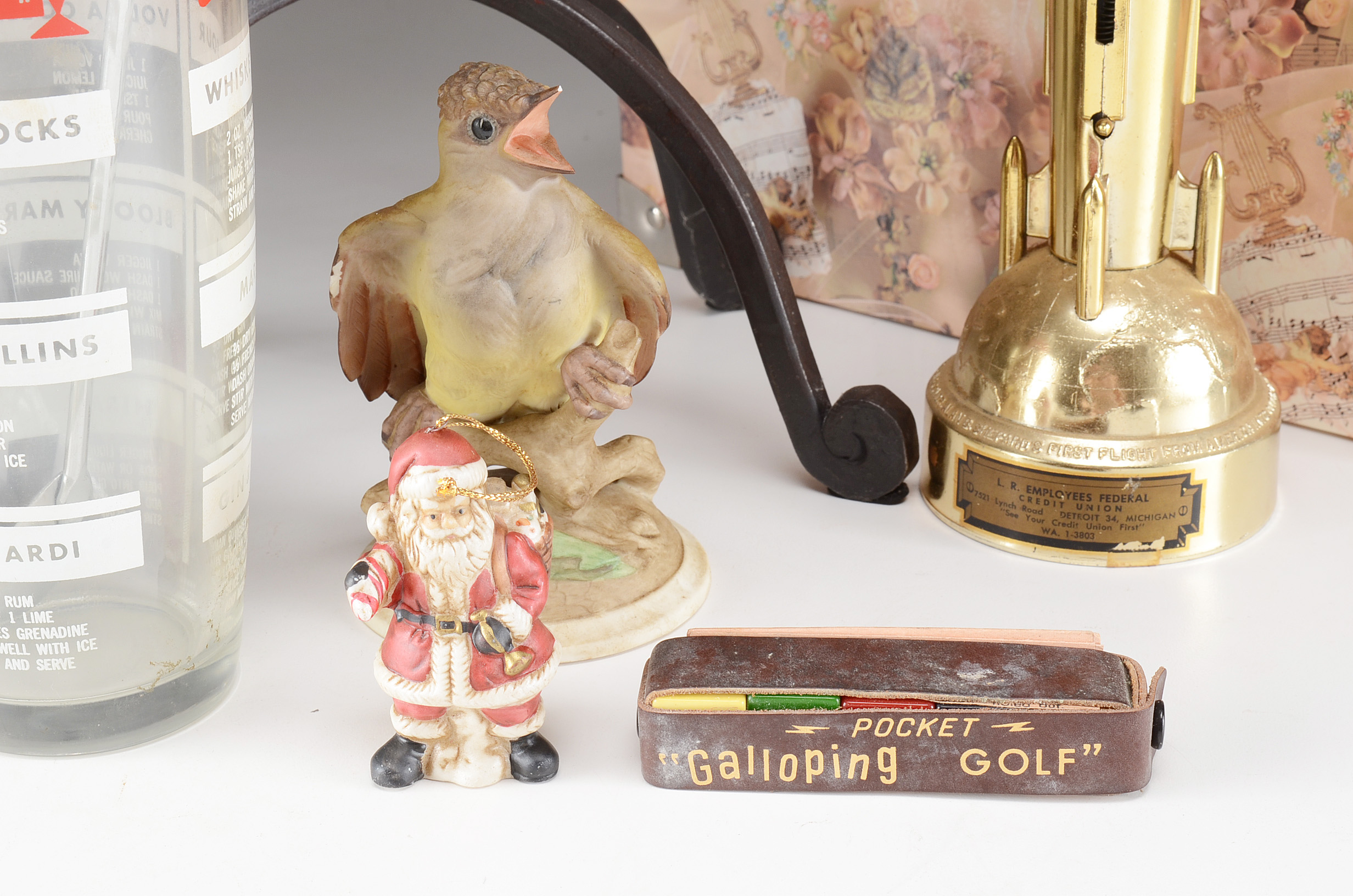 Wrought Iron Candle Holder and Decor Items