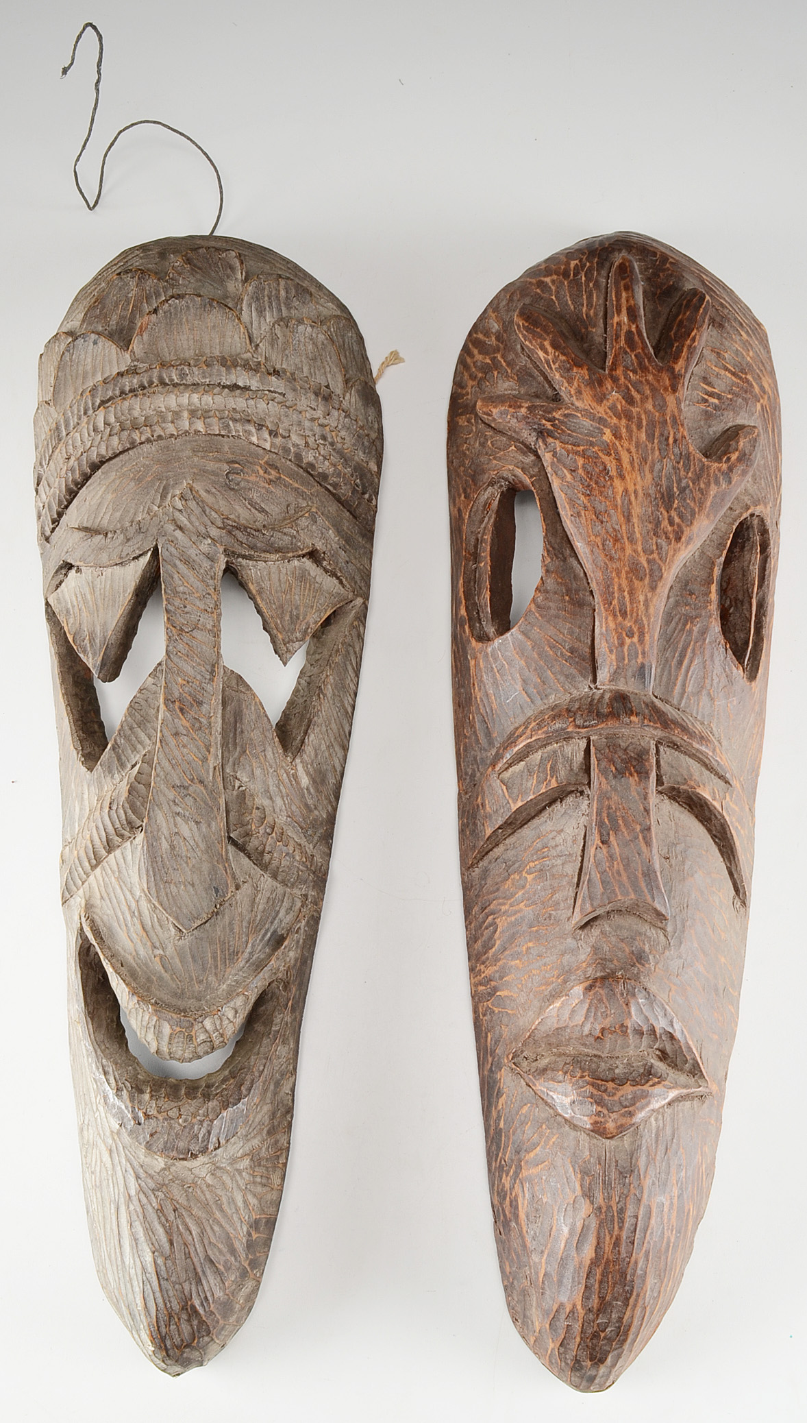 Six Ethnographic Wood Carvings