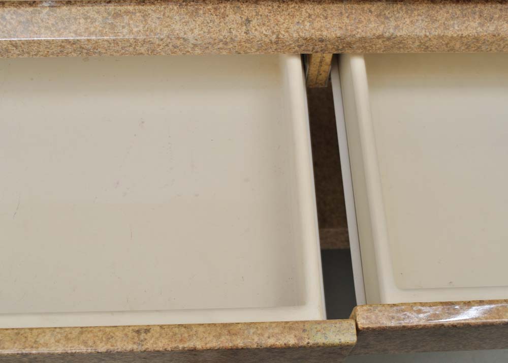 Two Piece Contemporary Bar Cabinet