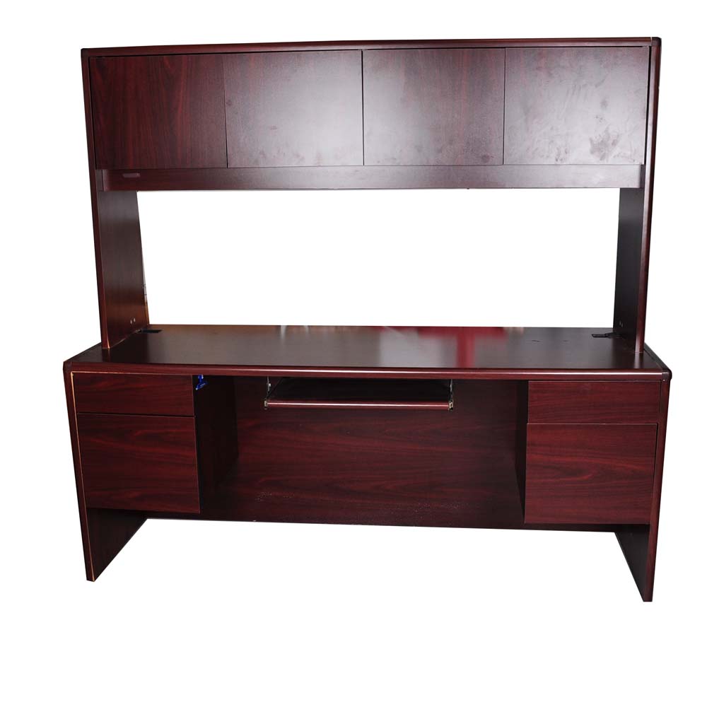 Computer Desk with Bookcase