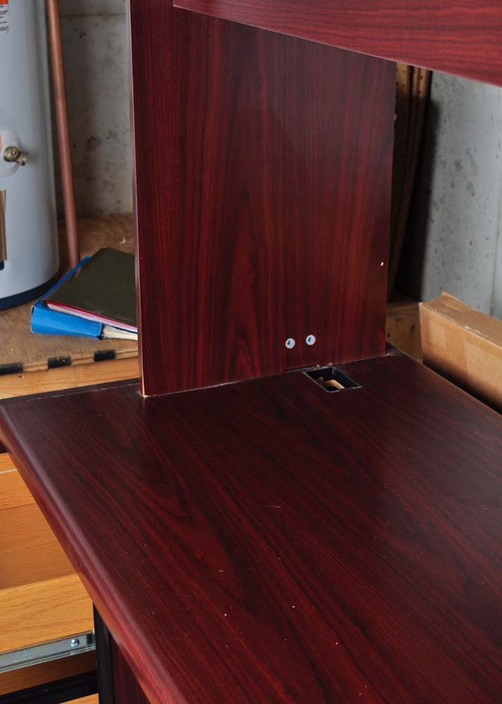 Computer Desk with Bookcase