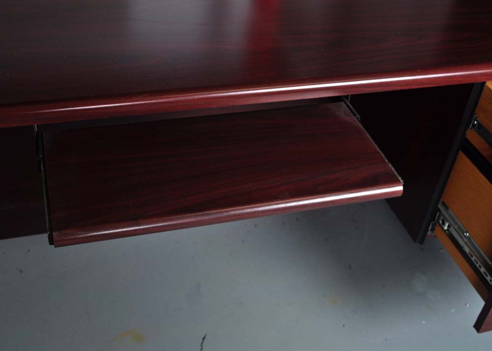 Computer Desk with Bookcase