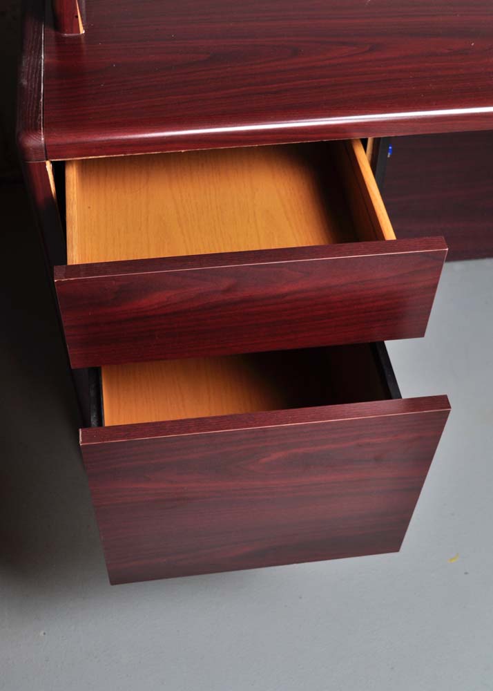 Computer Desk with Bookcase