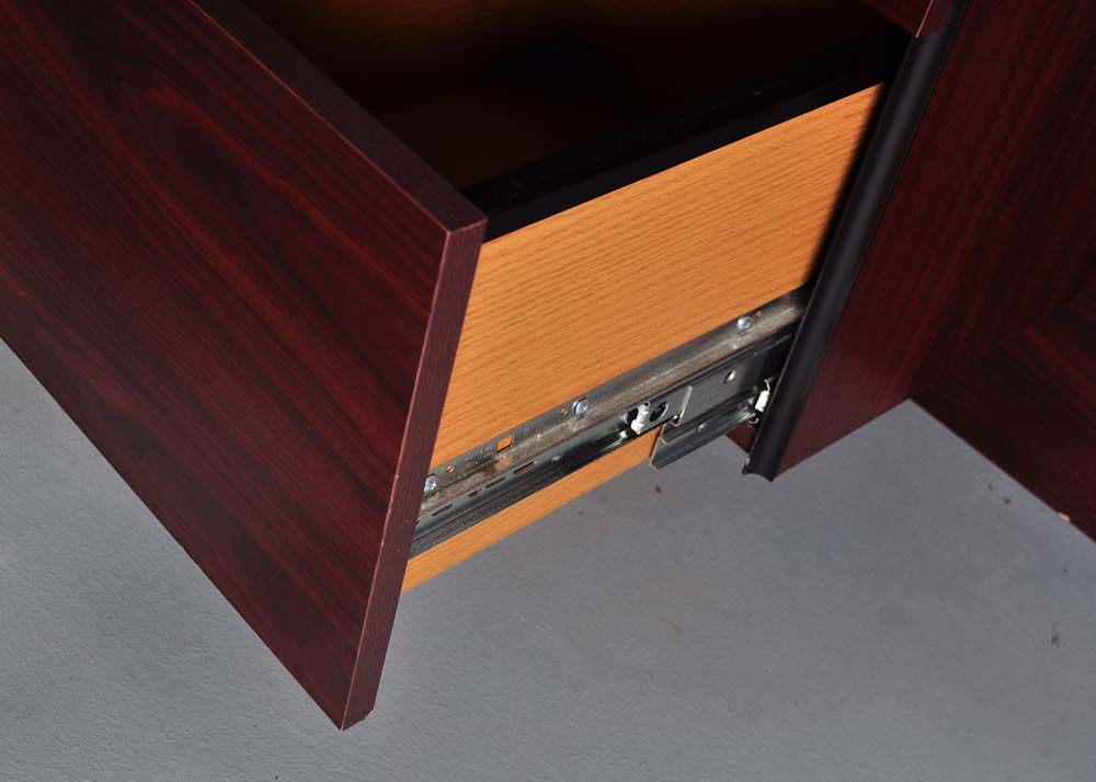 Computer Desk with Bookcase