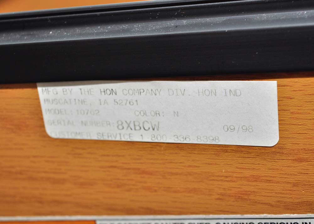 Two-Drawer Personal Filing Cabinet