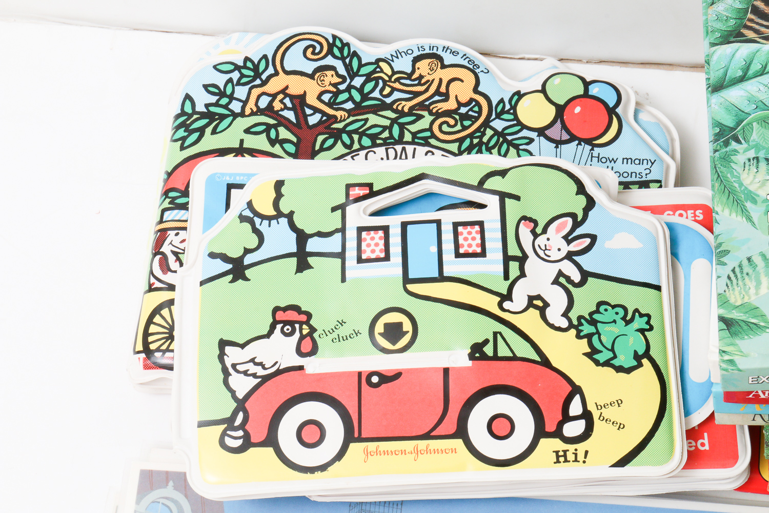 Vintage Children's Books and Place Mats