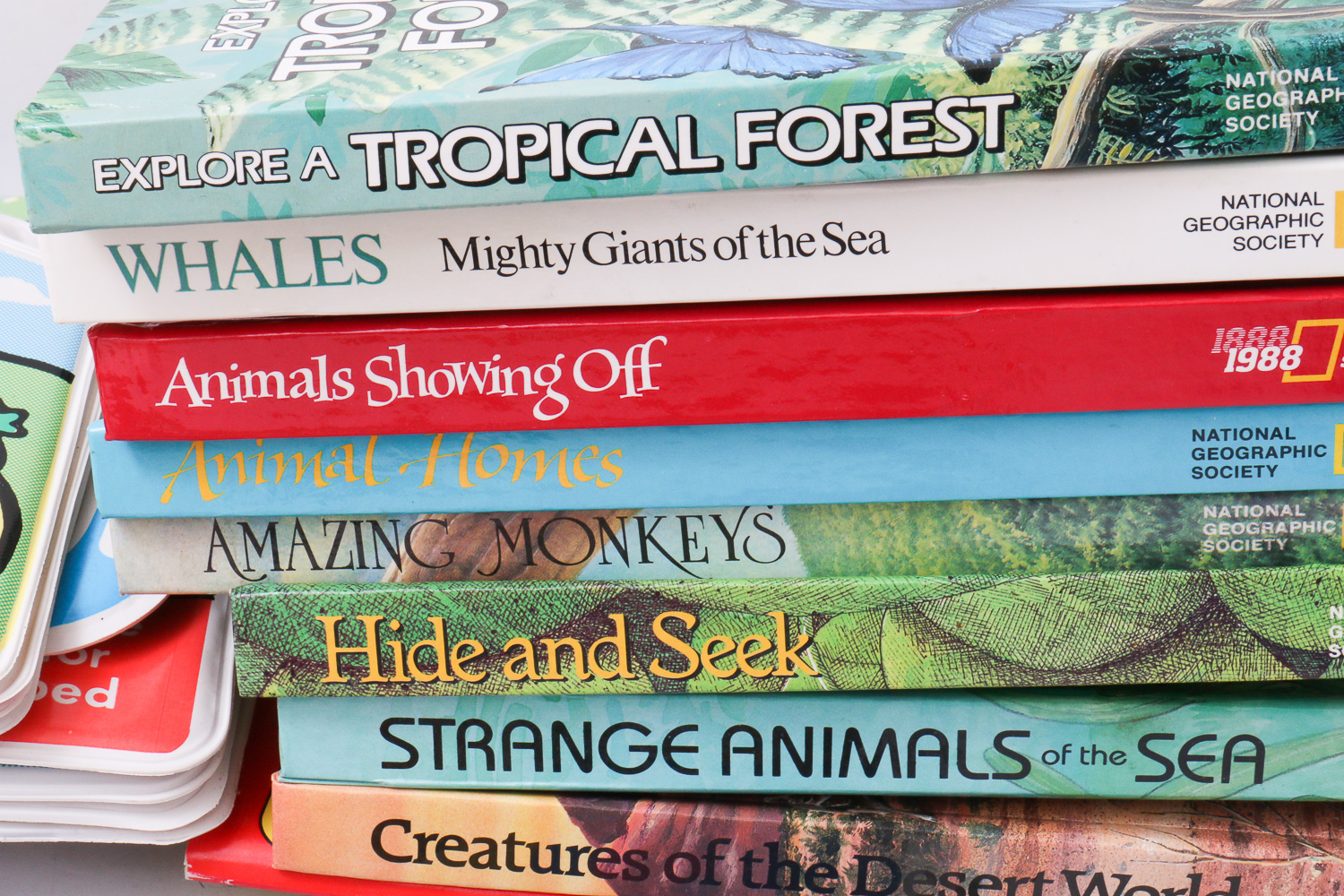 Vintage Children's Books and Place Mats