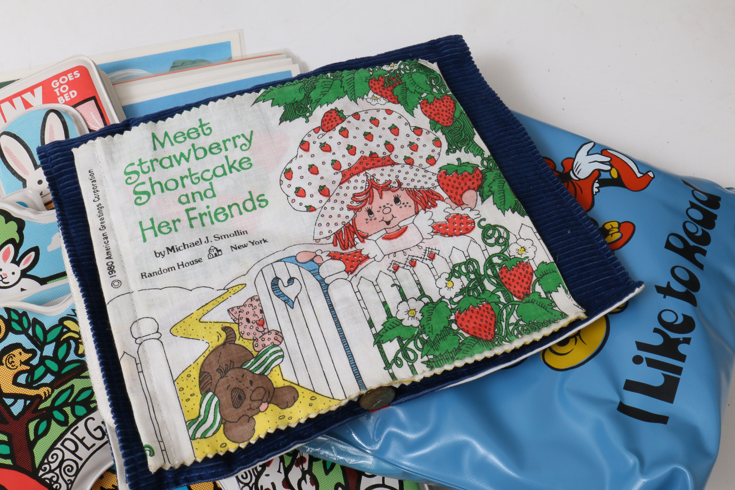 Vintage Children's Books and Place Mats