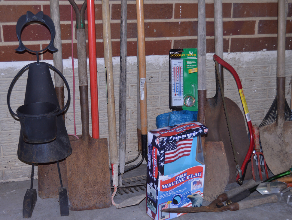 Lawn and Garden Tools Including a Corona Long Handled Pruner