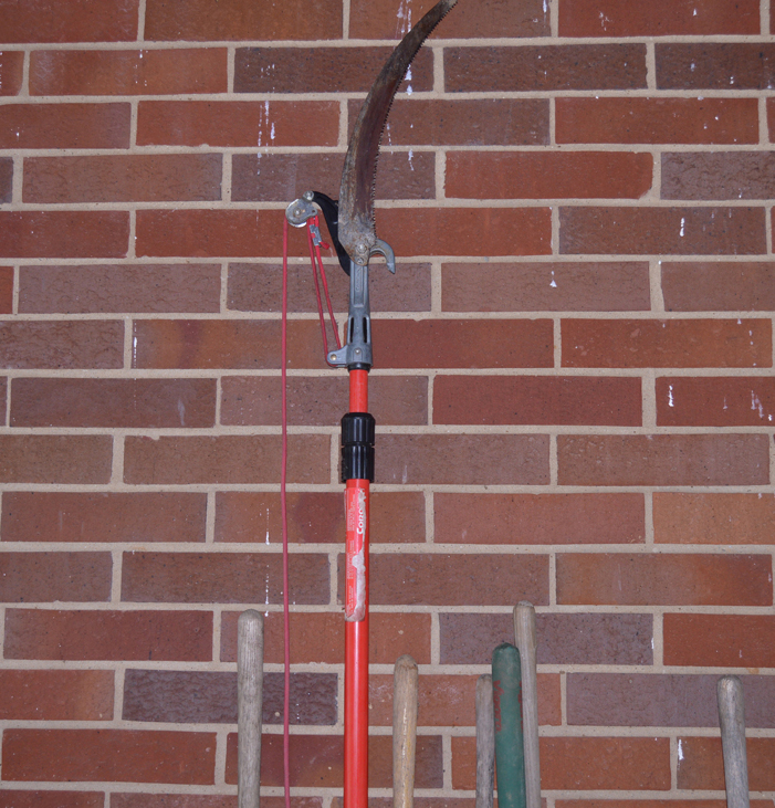 Lawn and Garden Tools Including a Corona Long Handled Pruner