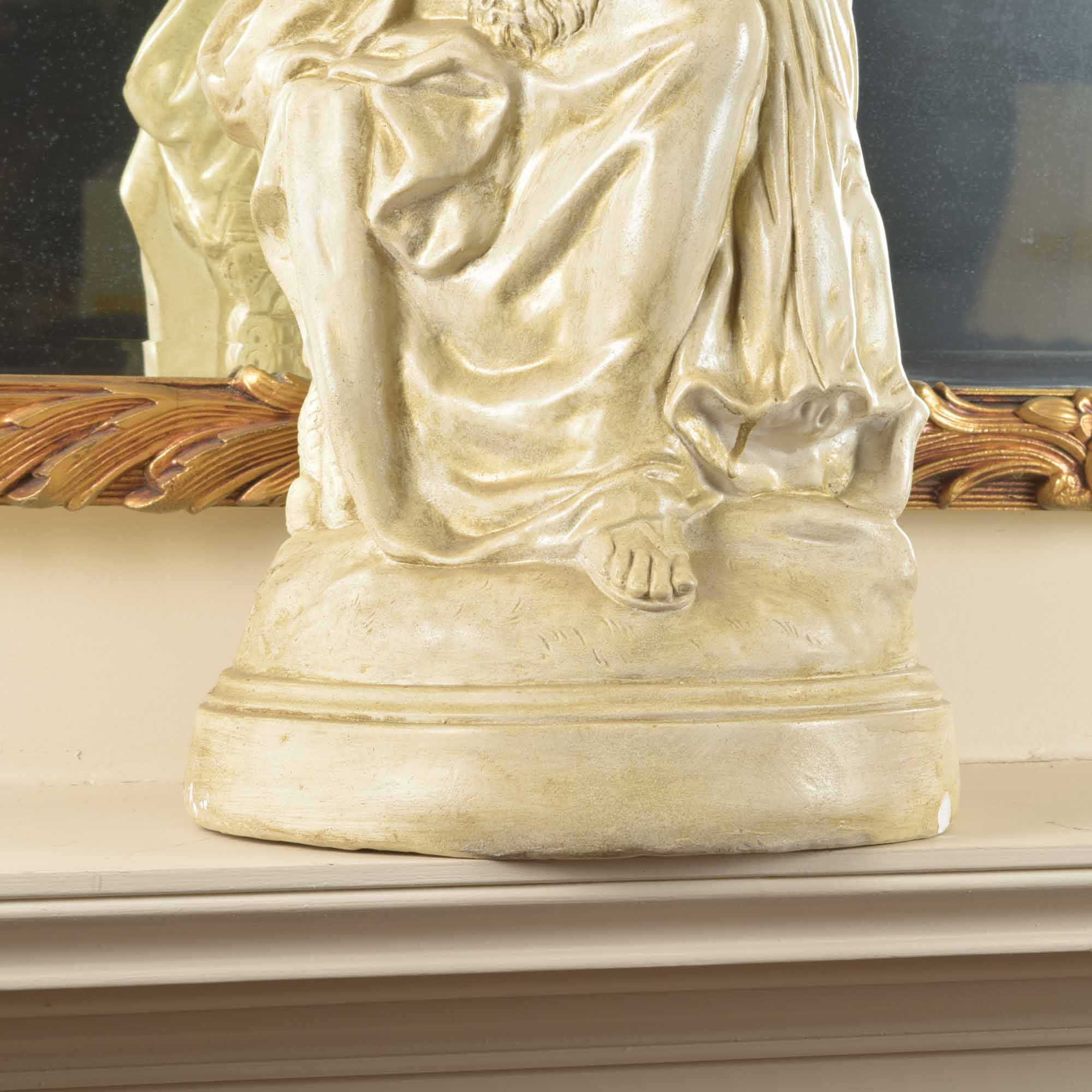 Plaster Statuette of M. Charny's "Vigee LeBrun's Mother and Child"