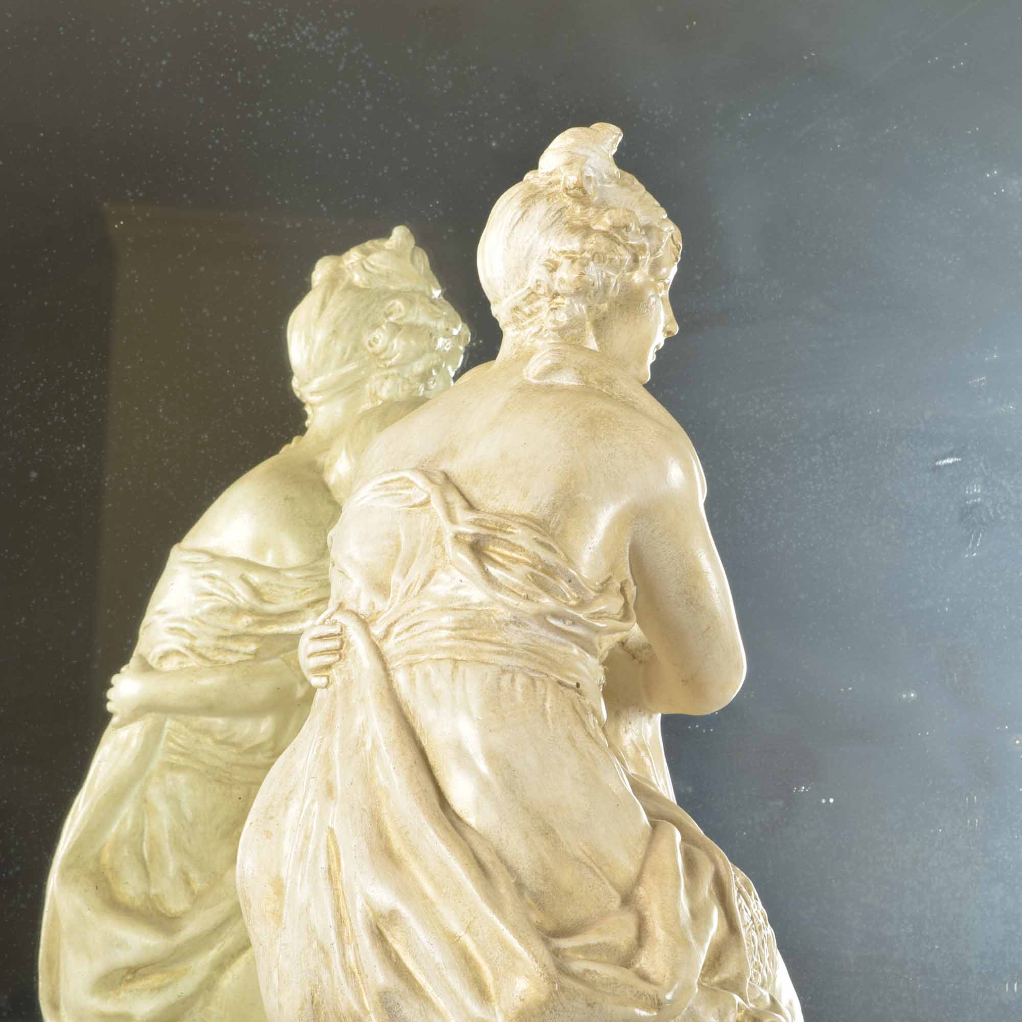 Plaster Statuette of M. Charny's "Vigee LeBrun's Mother and Child"
