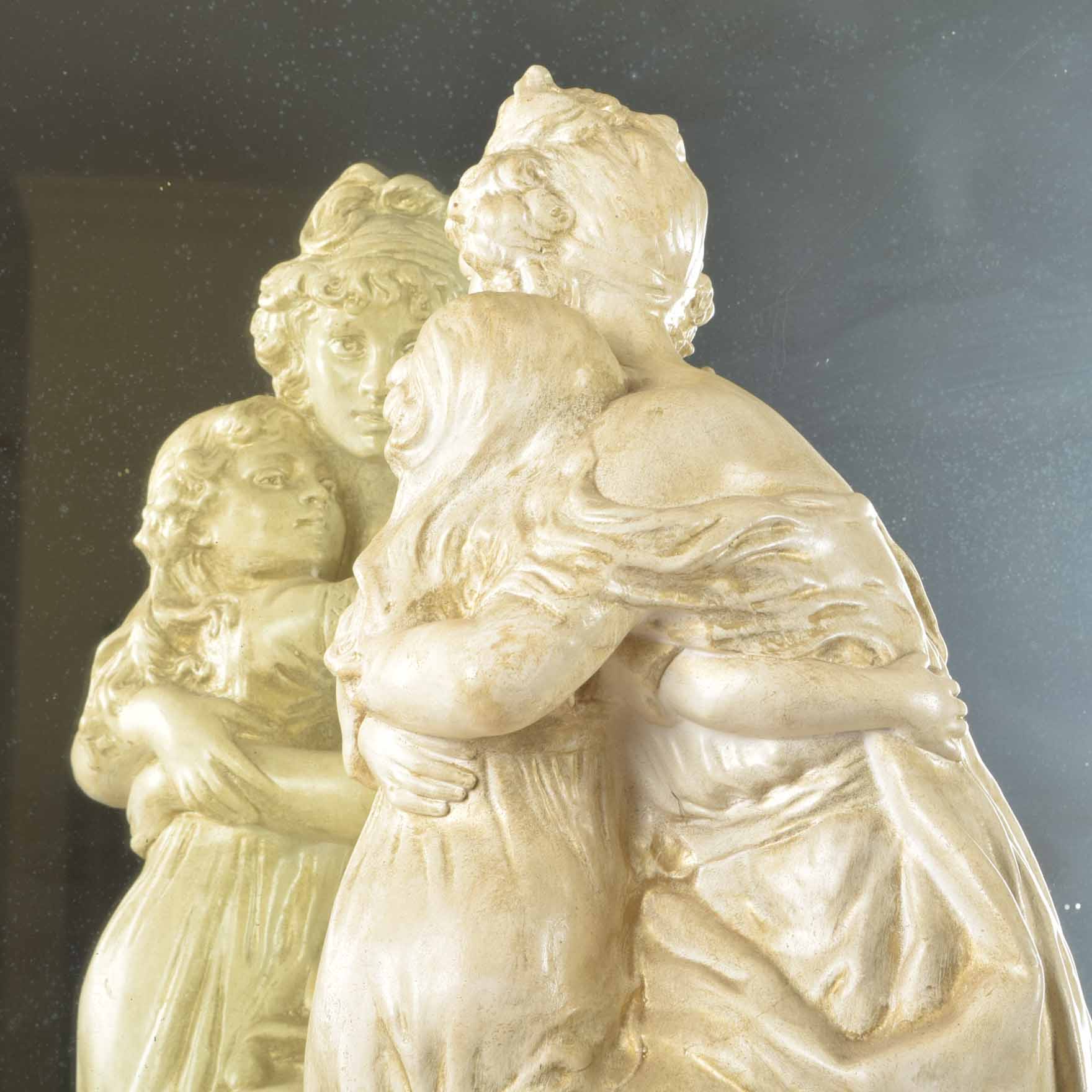 Plaster Statuette of M. Charny's "Vigee LeBrun's Mother and Child"