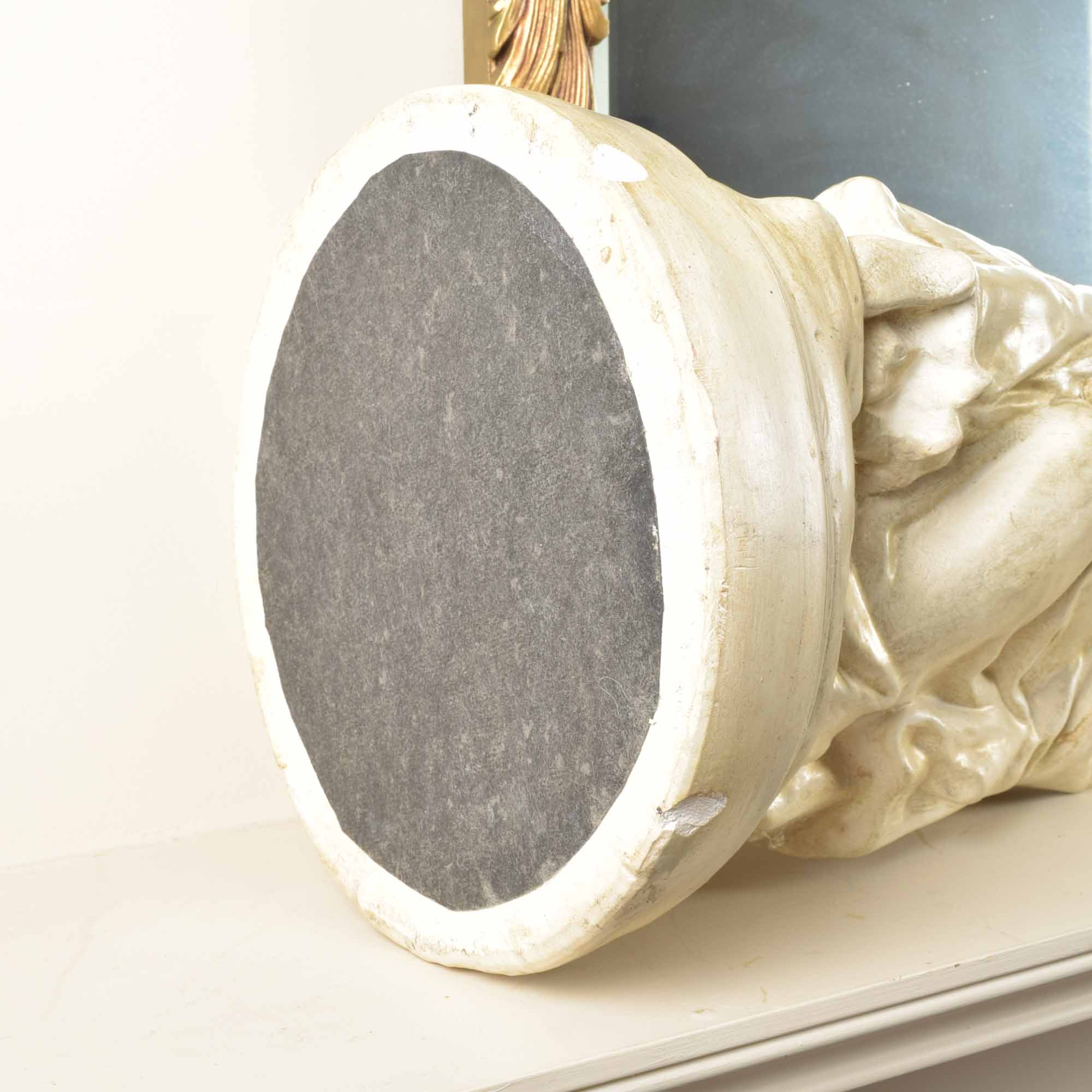 Plaster Statuette of M. Charny's "Vigee LeBrun's Mother and Child"