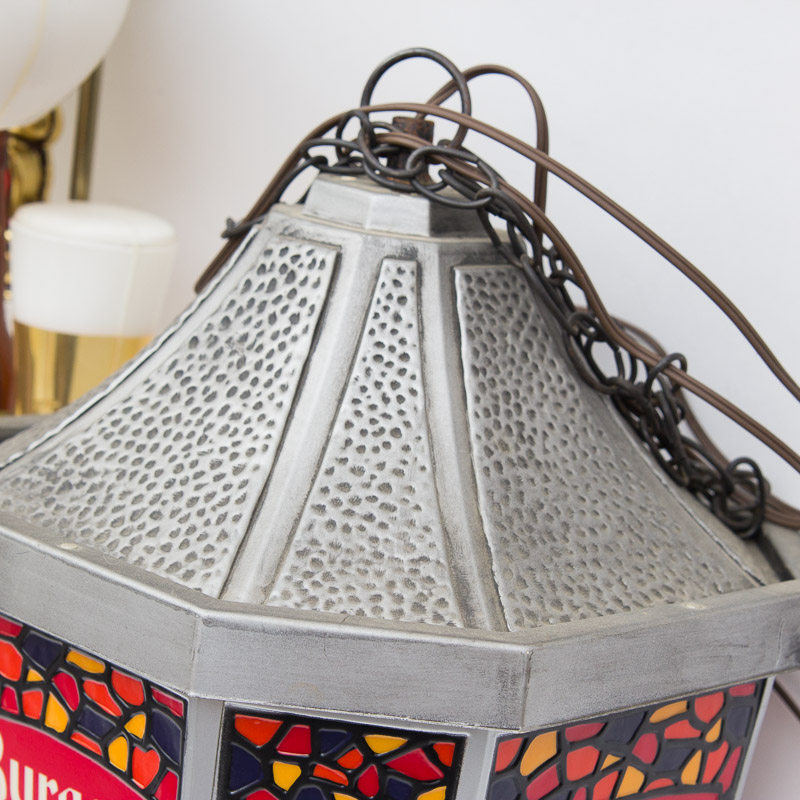 Vintage Burger Beer Sign Lamps and Decor