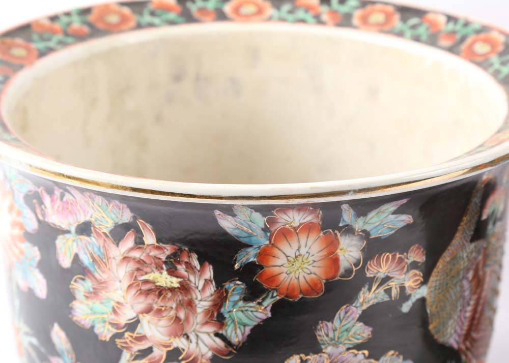 Pair of Chinese Ceramic Planters