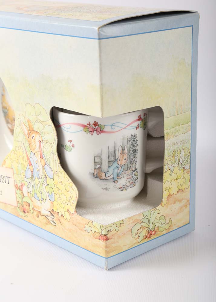 Two Place Settings of Wedgwood Peter Rabbit