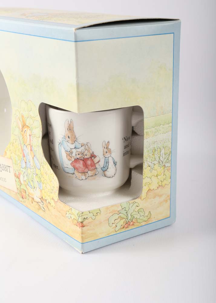Two Place Settings of Wedgwood Peter Rabbit