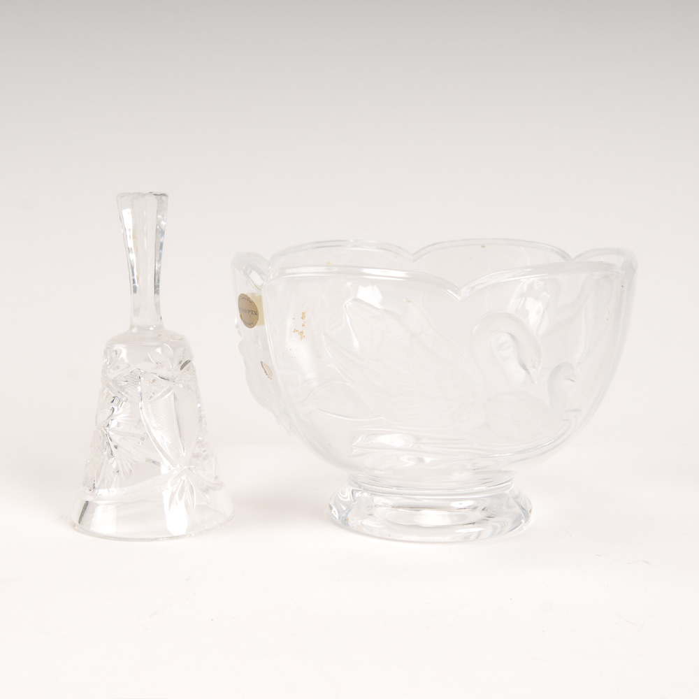 Crystal Bowl and Bell