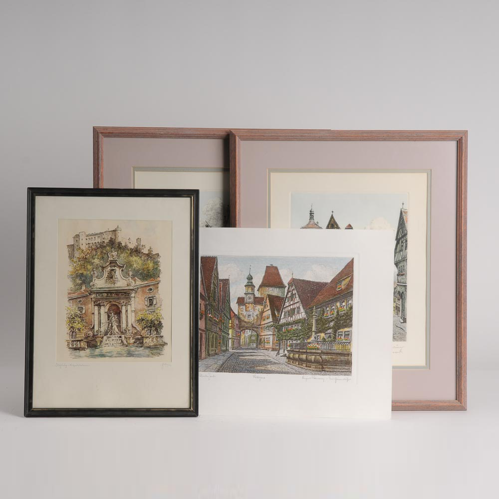 Colored Prints of Germany