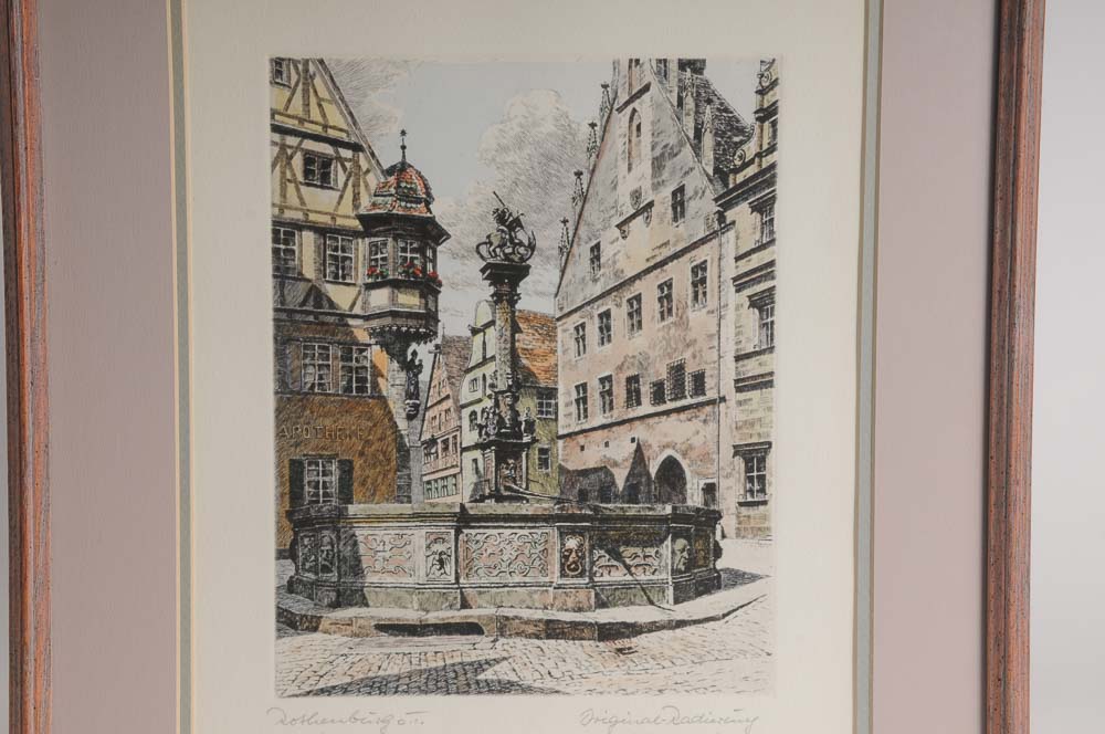 Colored Prints of Germany