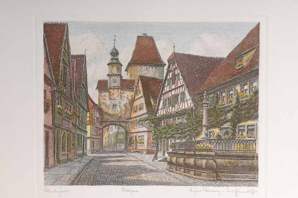Colored Prints of Germany