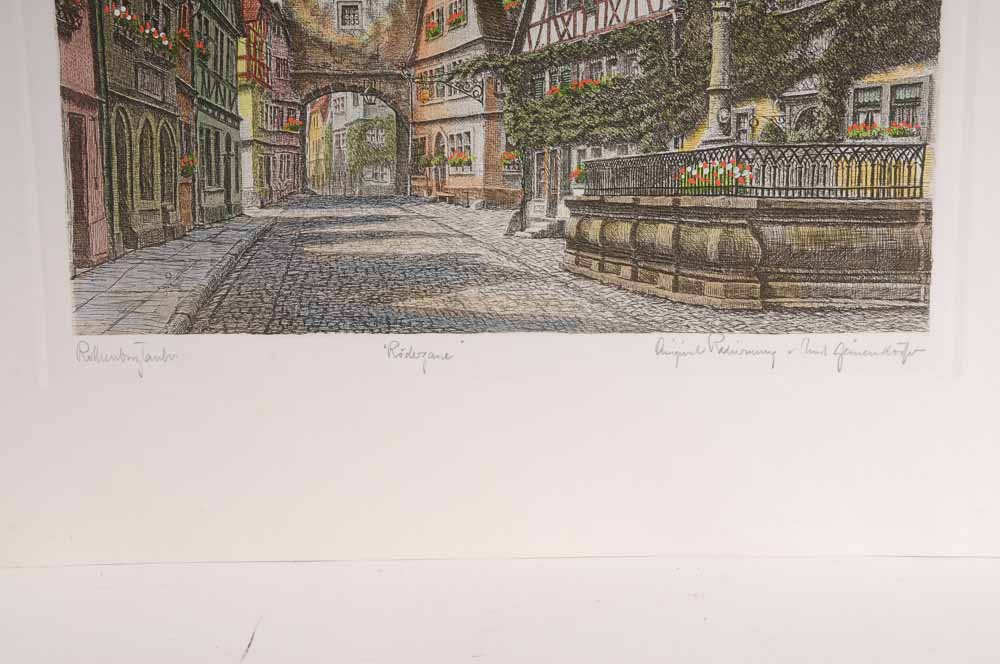 Colored Prints of Germany