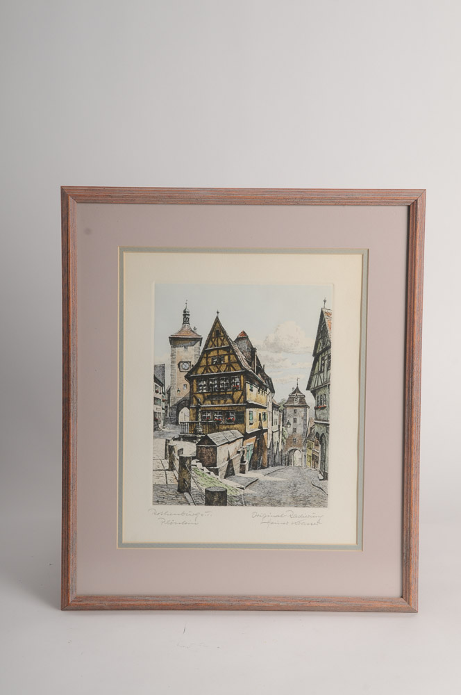 Colored Prints of Germany