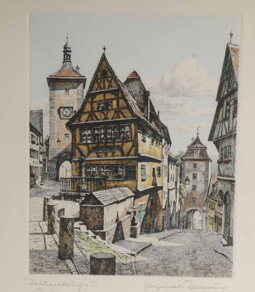 Colored Prints of Germany