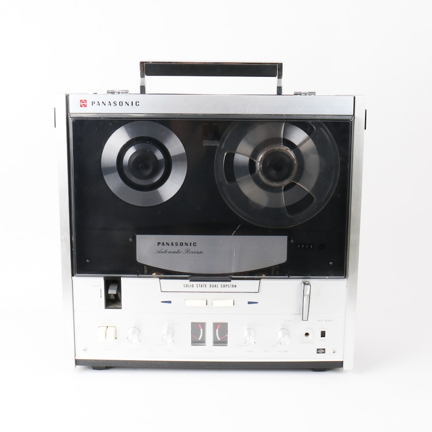 Vintage Panasonic Reel-to-Reel Tape Recorder
