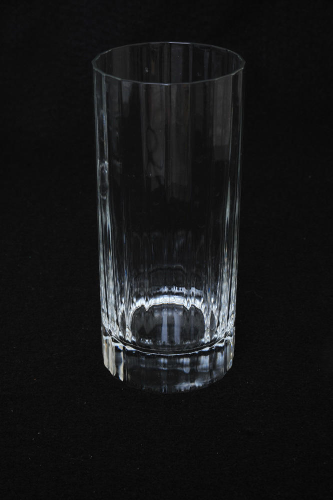 Set of Twelve Dansk Facette Round Highball Glasses