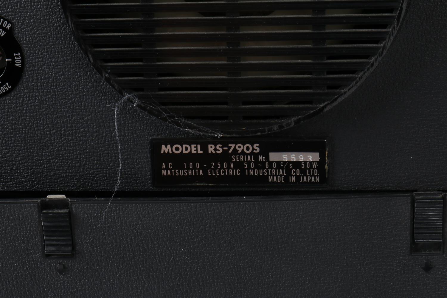 Vintage Panasonic Reel-to-Reel Tape Recorder