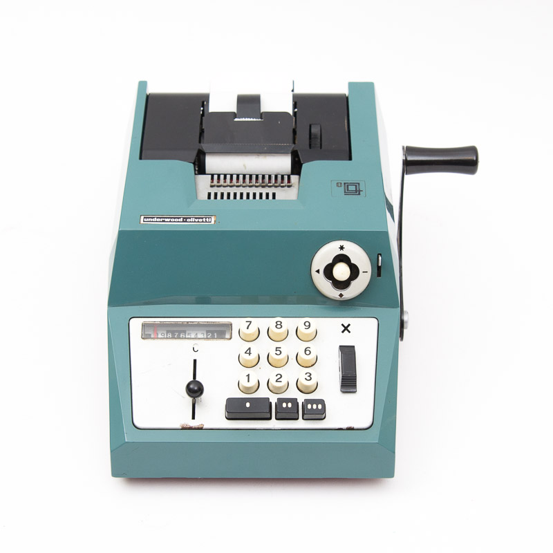 Vintage Underwood Olivetti Adding Machine
