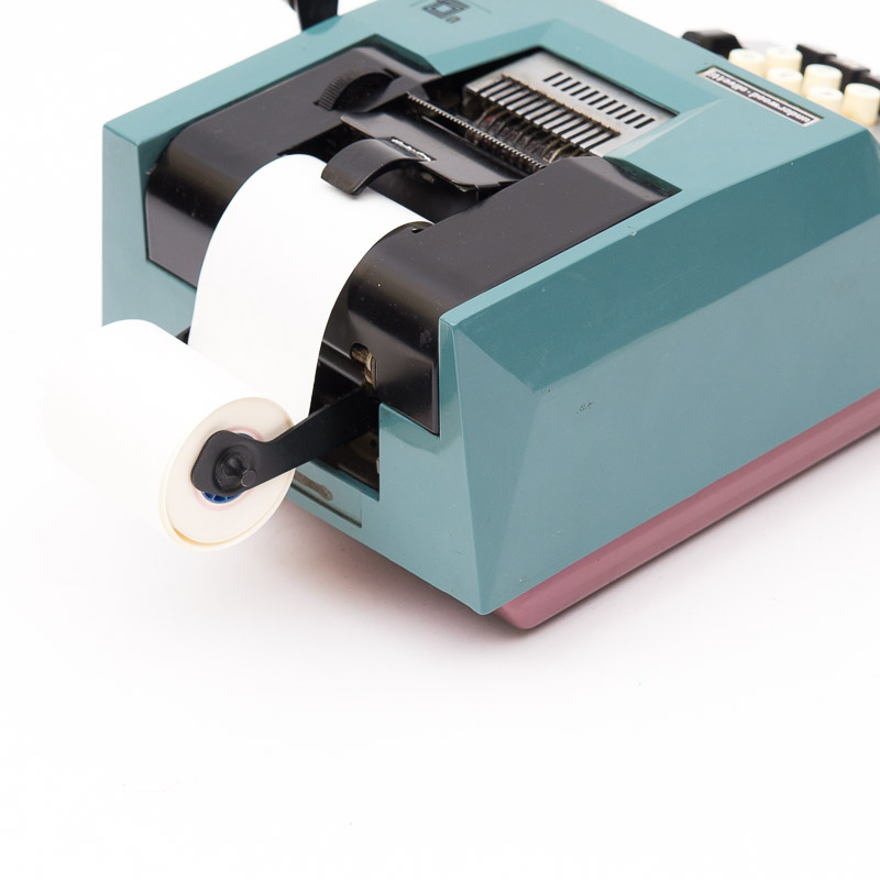 Vintage Underwood Olivetti Adding Machine