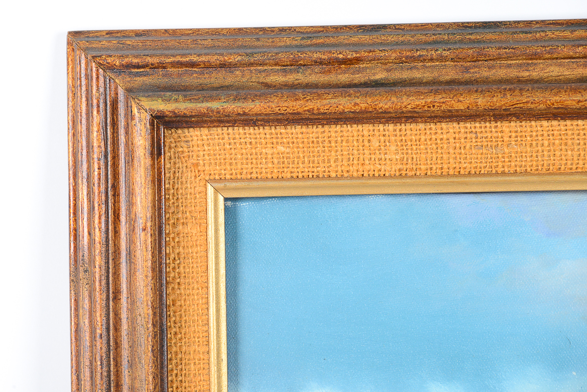 1970s Vintage Southwestern Oil Paintings by J. Mario