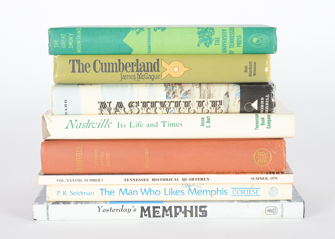 Collection of Vintage Tennessee Books
