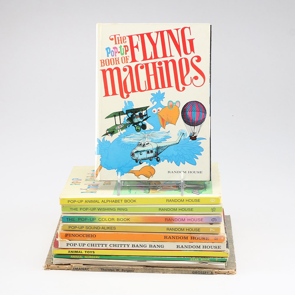 Vintage Collection of Pop Up Books