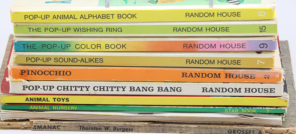 Vintage Collection of Pop Up Books