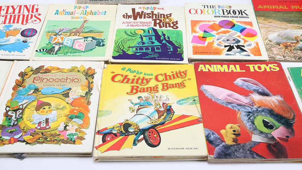 Vintage Collection of Pop Up Books