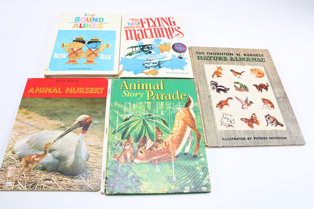 Vintage Collection of Pop Up Books