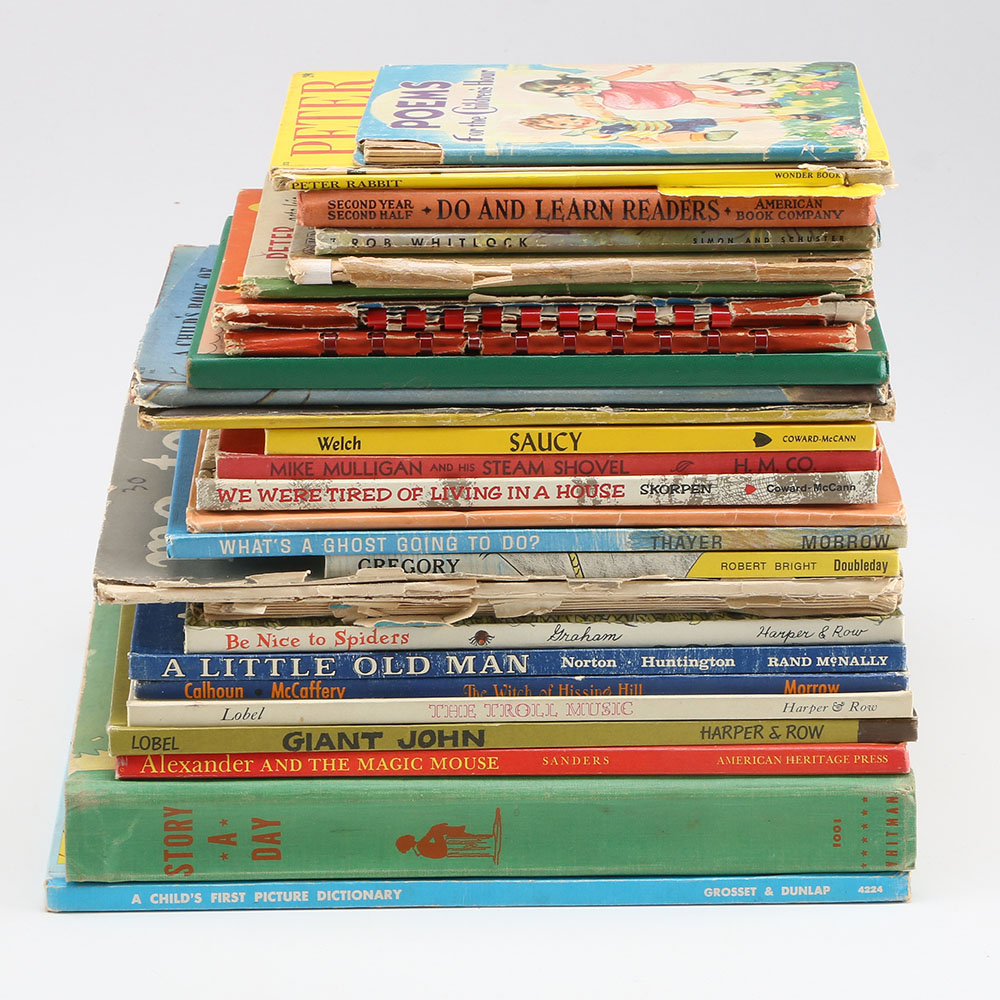 Variety of Vintage Children's Books