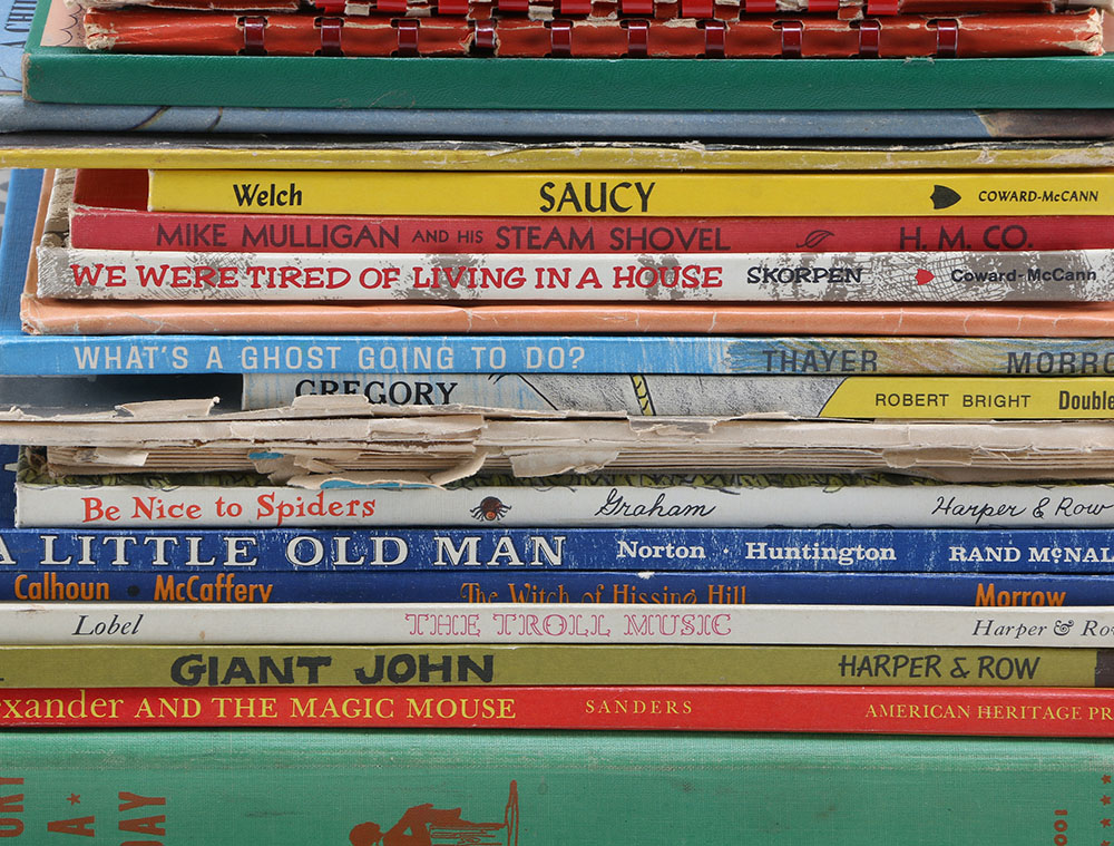 Variety of Vintage Children's Books