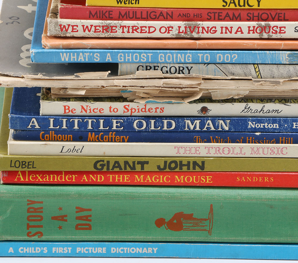 Variety of Vintage Children's Books
