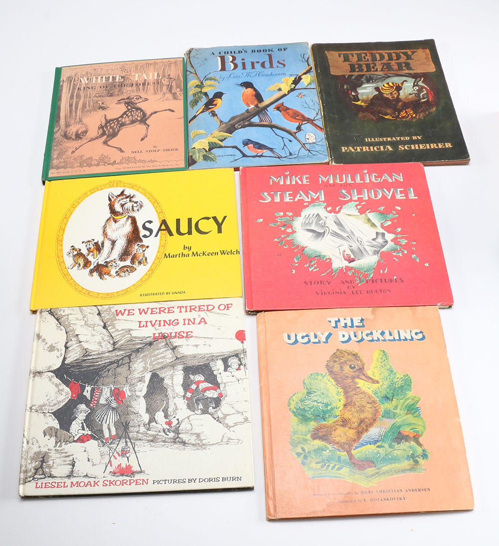 Variety of Vintage Children's Books