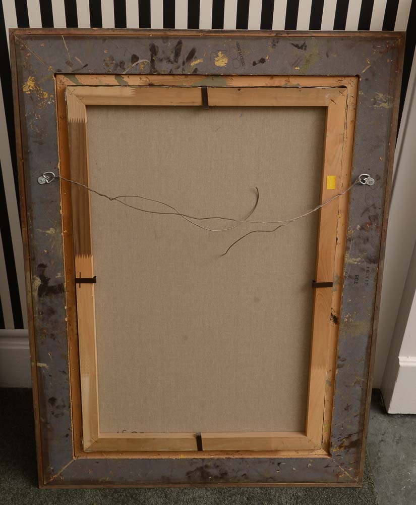 Original Oil on Canvas of Impressionistic portrait