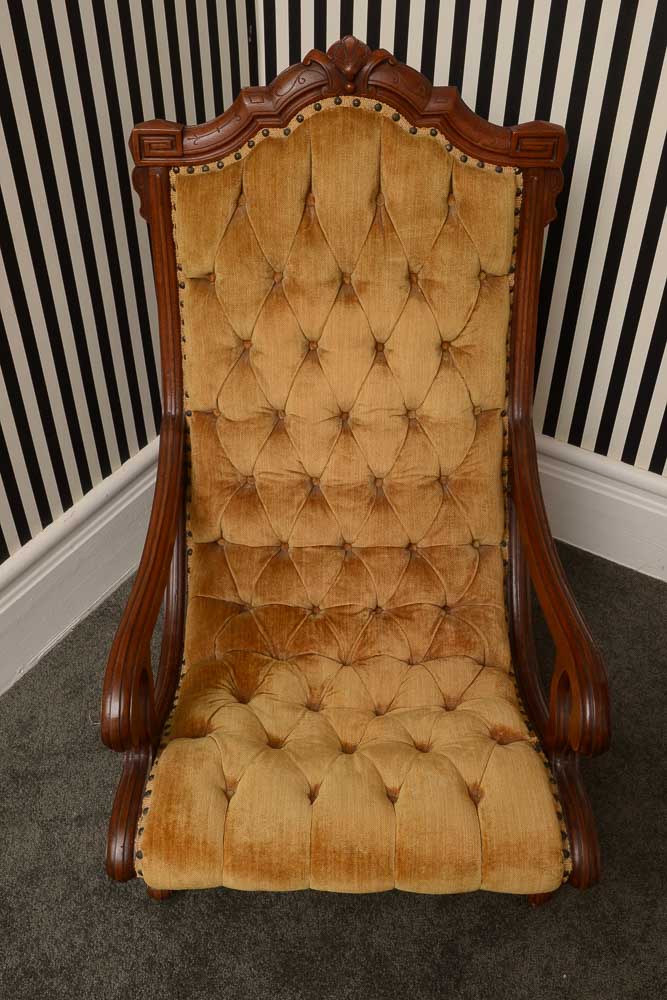 Antique Eastlake Easy Chair
